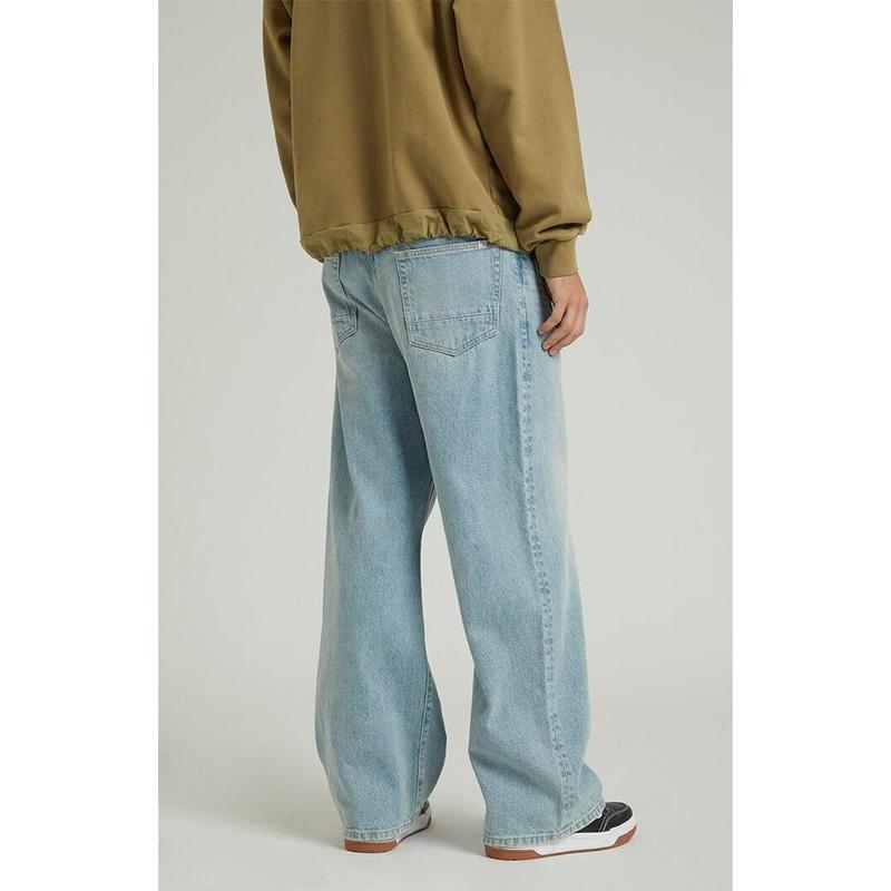 PacSun Men's Light Wash Extreme Baggy Jeans