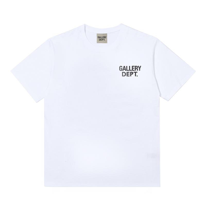 GALLERY DEPT T-shirt skull hand bone finger print T shirt car graphics classic letter slogan print short-sleeved men women half-sleeved round neck T-shirts Menswear Top Tshirt Crewneck Shortsleeve Casual Underwear Streetwear Tropical Human