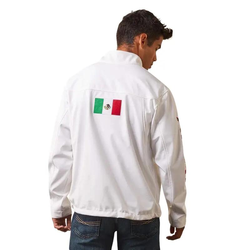 Ariat Men's New Team White Softshell Jacket 10039459