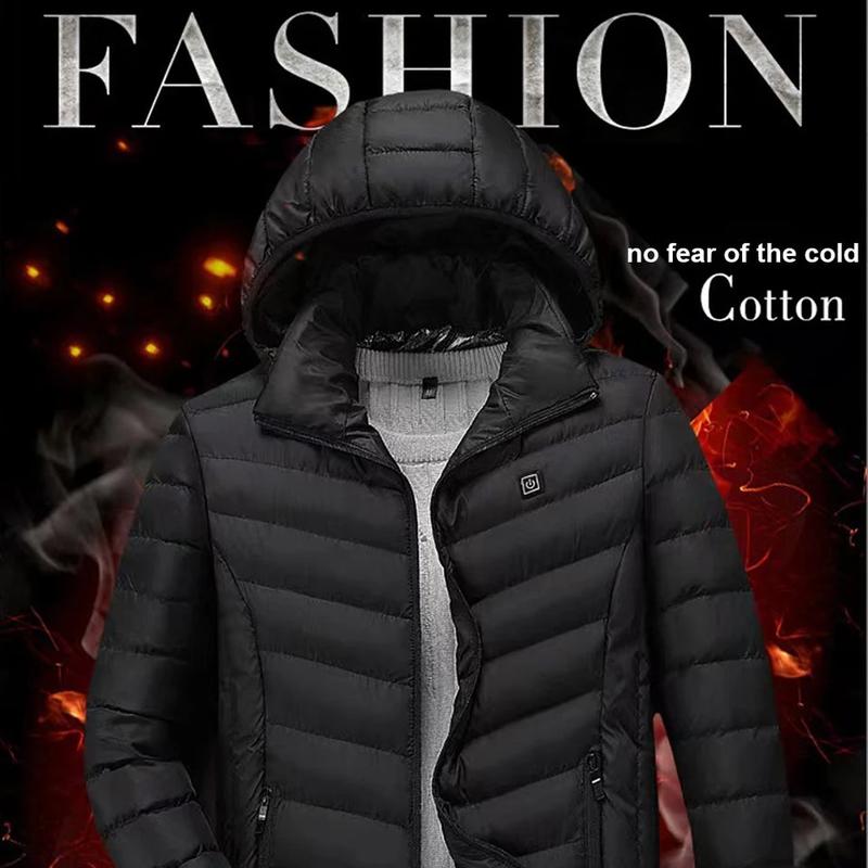 Heated Jacket Men Women USB Electric Self Heating Jacket Winter Coat