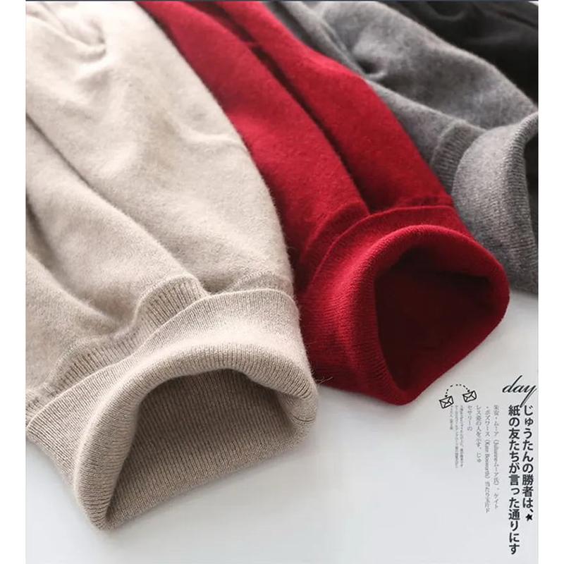 100% Pure Cashmere Wool Turtleneck Sweaters For Men Pullover 2023 Autumn Winter Soft lightweight Warm Knitted Sweater Pull Homme