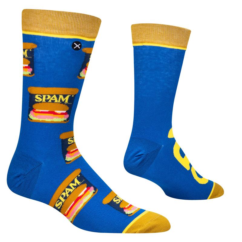 Spam Split Men's Crew Socks