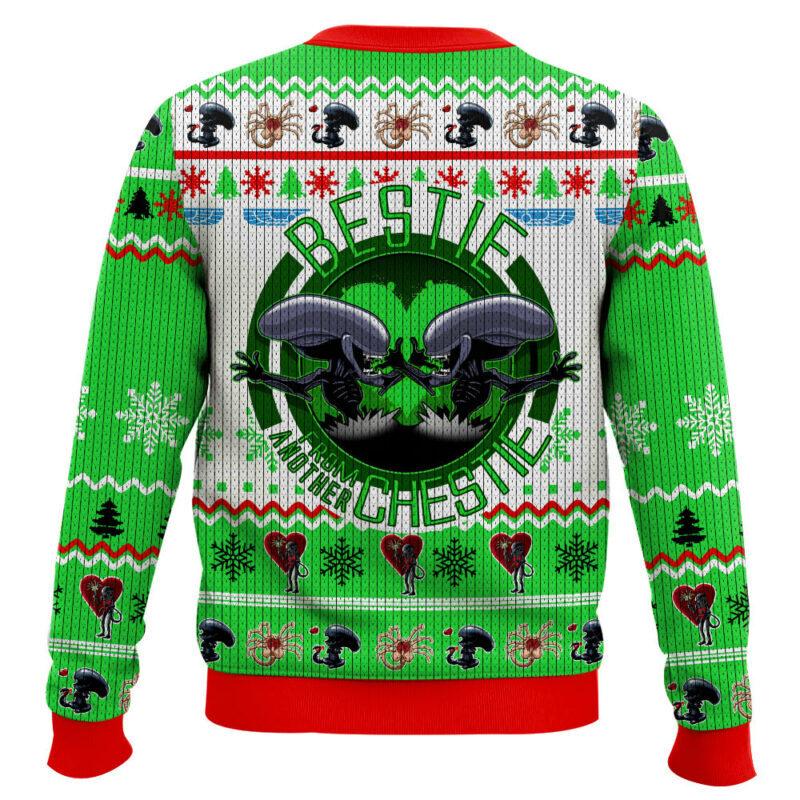 Free Hugs Bestie Facehugger Alien Ugly Sweater Christmas Classic