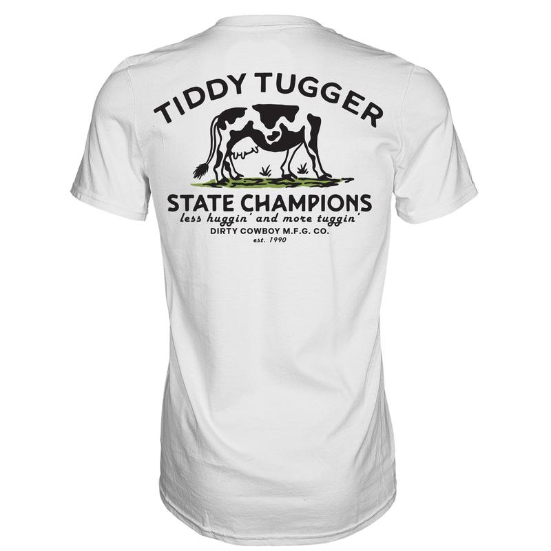 TIDDY TUGGER 1990 STATE CHAMPIONS MEN'S T-SHIRT