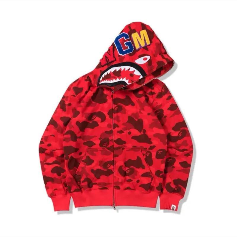 BAPE jacket top quality tops coats menswear man long sleeve zipperstrusted brand Stylish Camo