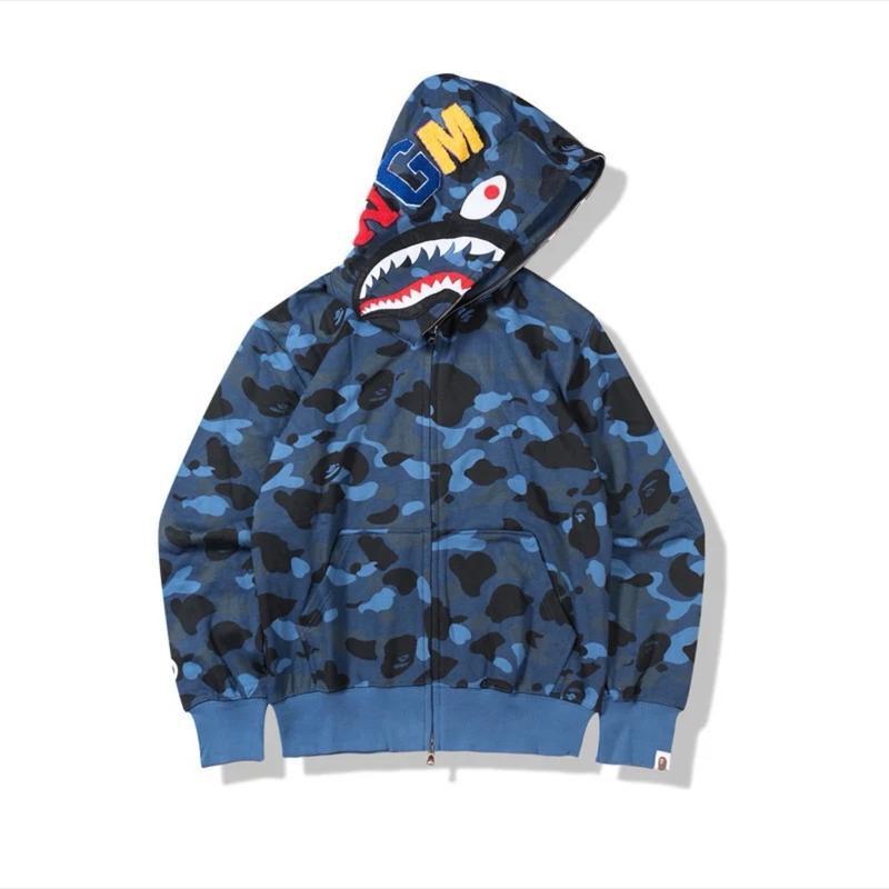 BAPE jacket top quality tops coats menswear man long sleeve zipperstrusted brand Stylish Camo