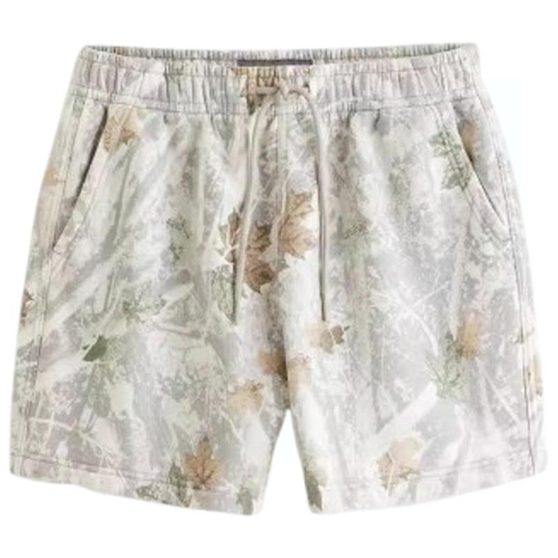 Mens Camo Shorts Casual Comfy Shorts for Summer,  Casual Comfy Breathable Hollow Out Shorts for Summer for Daily Wear