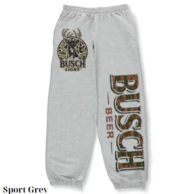 Streetwear Graphic Busch Light Camo Buck Version Unisex Sweatpants For