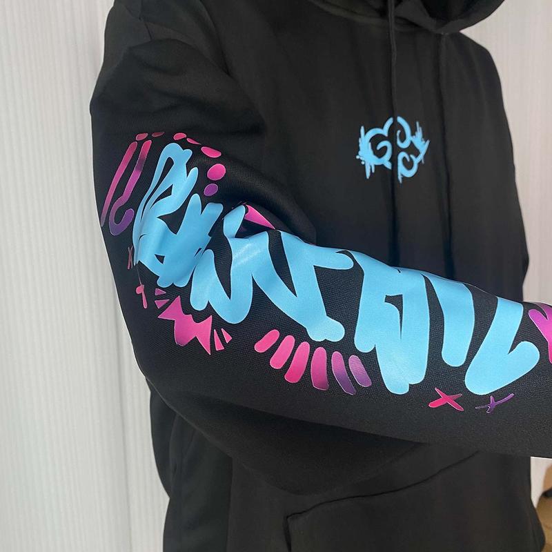 Arcane II Hoodie League of Legends Hoodie Long Sleeved Warm Pullover Top Harajuku Pullover TopsRegular Fit, Gaming Streetwear Sweatshirt, Gift for Arcane Lover, Jinx Hoodie, Vi Hoodie, Caitlyn Hoodie, Ekko Hoodie, Pitfighter Hoodie, Warwick Hoodie