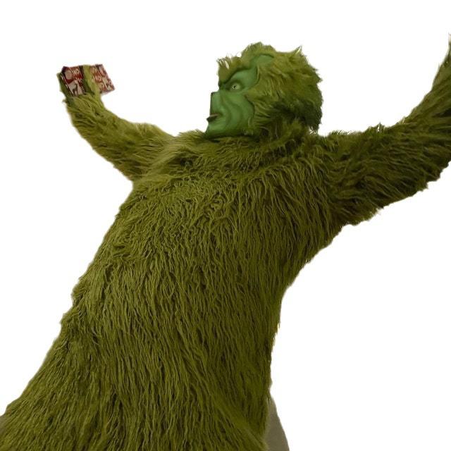 20.24 Million Holy Festival Popular Green Fur Monster Grinch Cos Costume Santa Claus with Woollen Trousers Suit Play Costume Batch