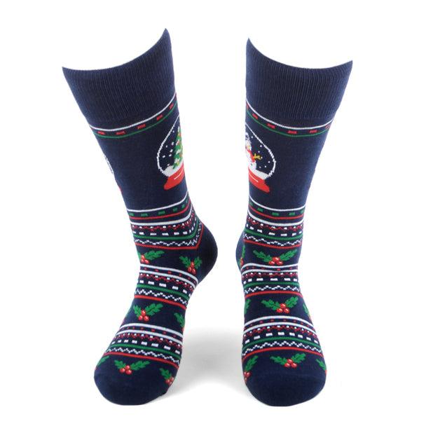 Men's Socks - Snow Globe Novelty Socks