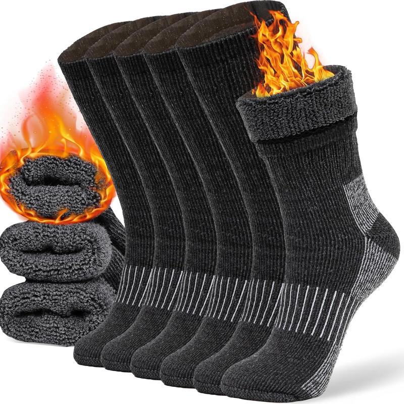 Merino Wool Socks Casual Warm Socks for Winter Cozy Boot Socks for Men & Women COZIA