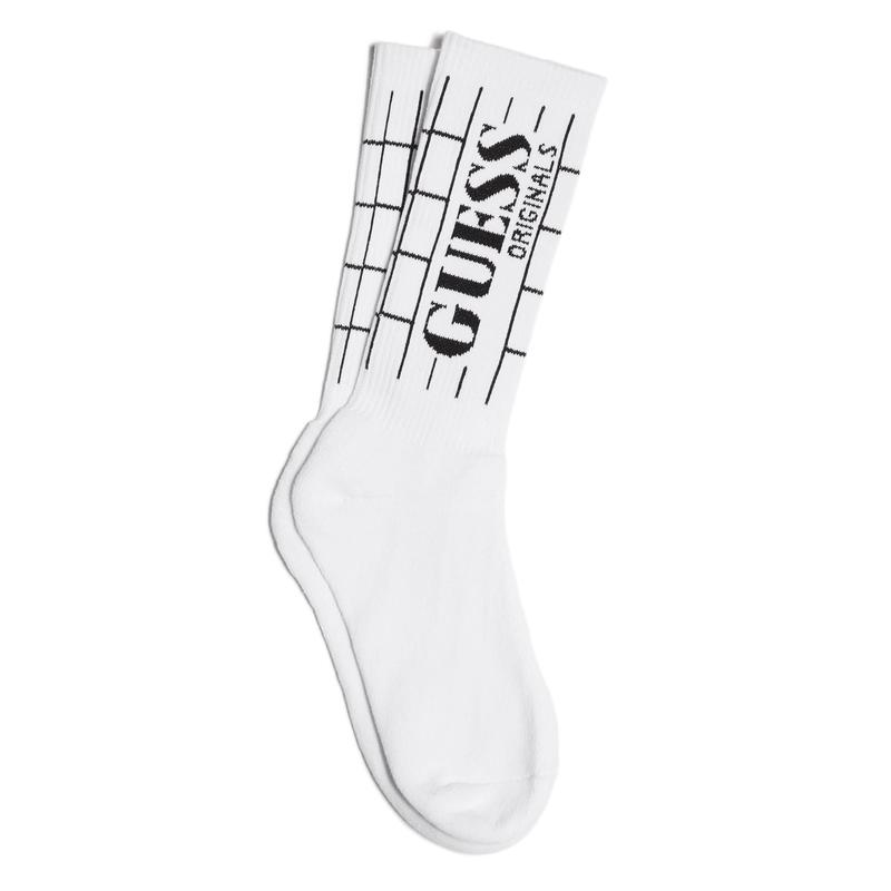 GUESS Unisex GUESS Originals Grid Crew Socks