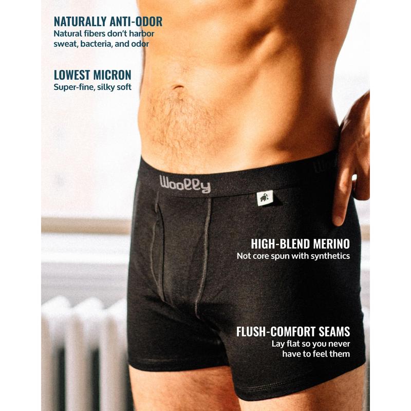 Men's Merino Wool Boxer Briefs