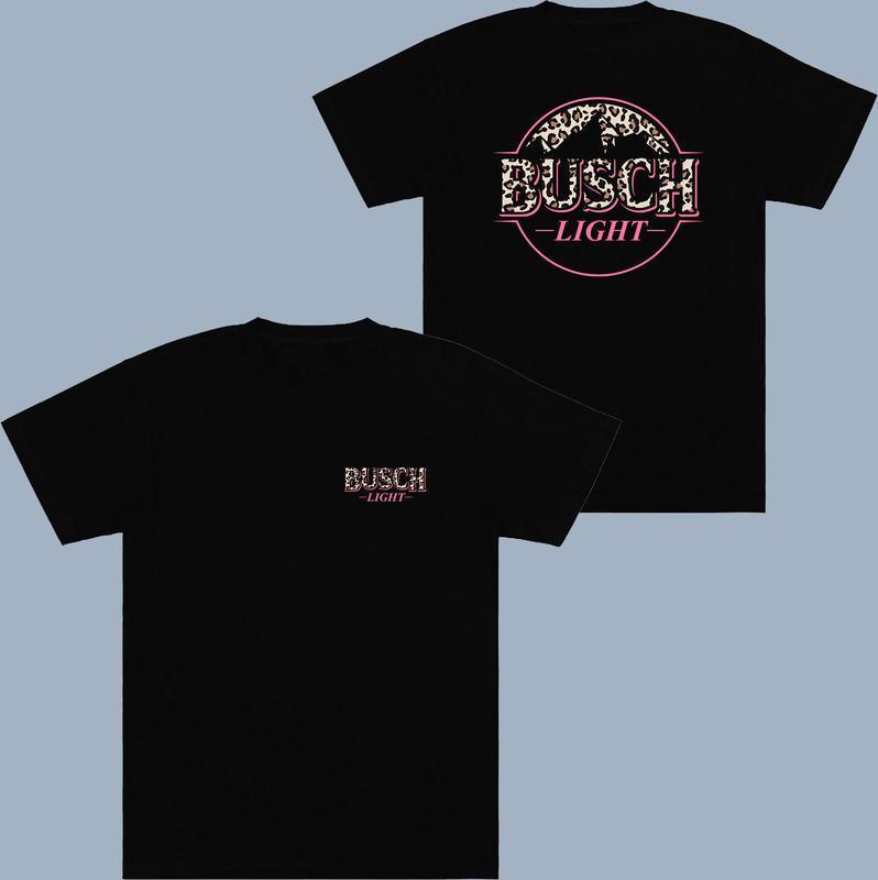 Busch Light Leopart Logo, T-Shirt, Hoodie & Sweatshirt, Busch Light Trendy For Men And Women