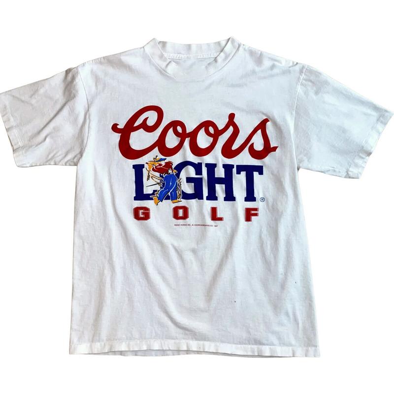 Vintage 90s Coors Light Golf Coors 1997 T-Shirt