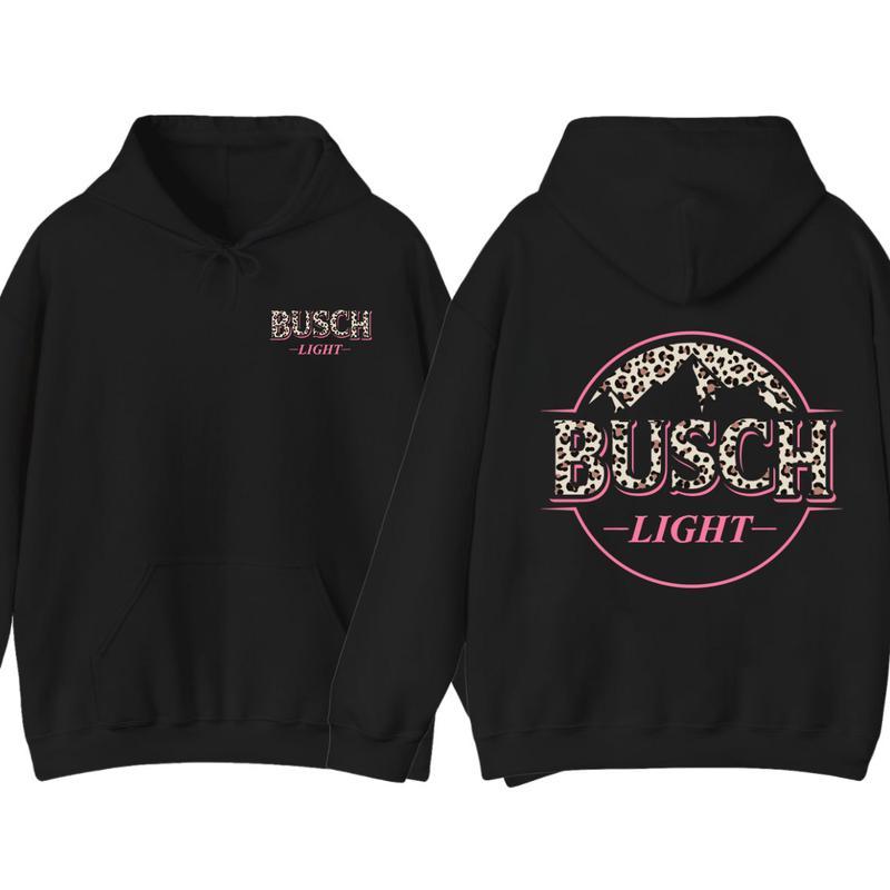 Busch Light Leopart Logo, T-Shirt, Hoodie & Sweatshirt, Busch Light Trendy For Men And Women