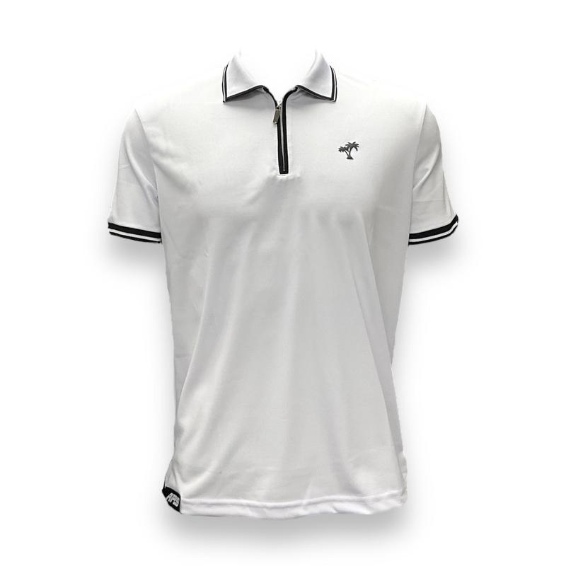 APS Performance Short Sleeve Quarter Zip Polo