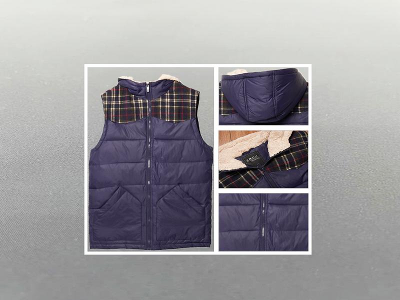 Weatherproof Vintage Mens Quilted Puffer Vest - Lightweight Padded Insulated Vest for Men Menswear Tops Sleeveless Gilet Tropical Wetsuit