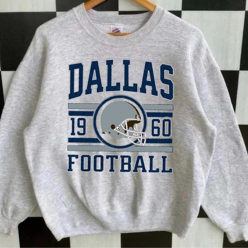 Vintage Football Sweatshirt, Football Team Sweatshirt Collection, Gift Fans, For Women, For Men.