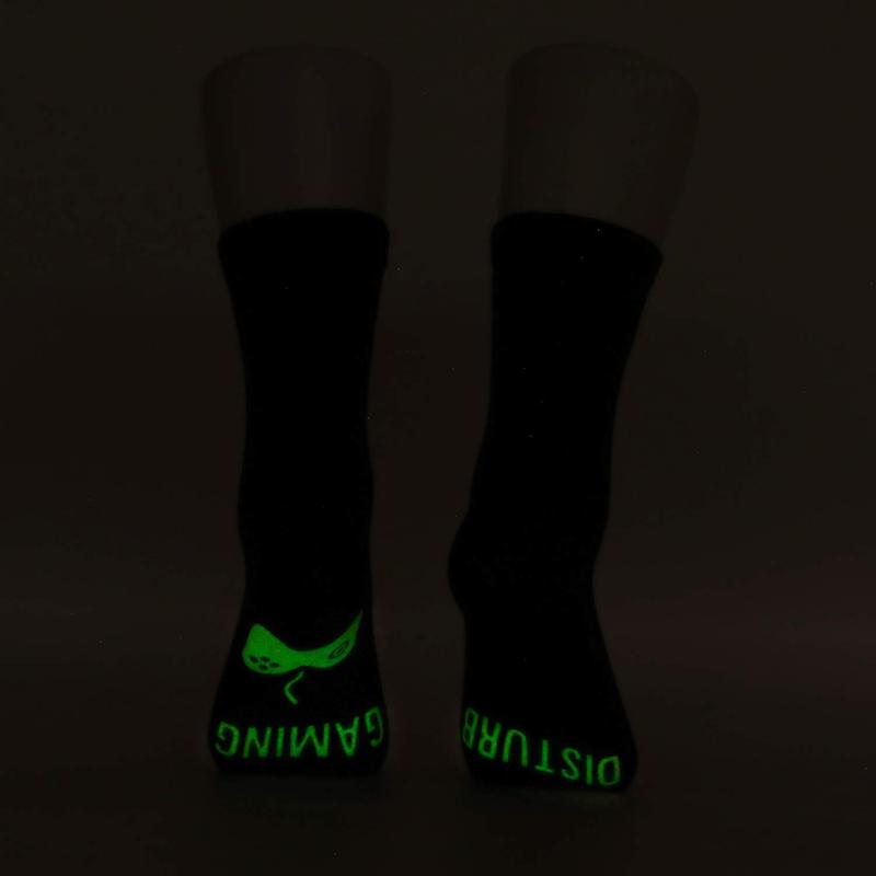 Gaming Socks, Do Not Disturb I'm Gaming,Gaming Socks for Teen Boys Gamer with Glowing, Novelty Socks for Men Women-