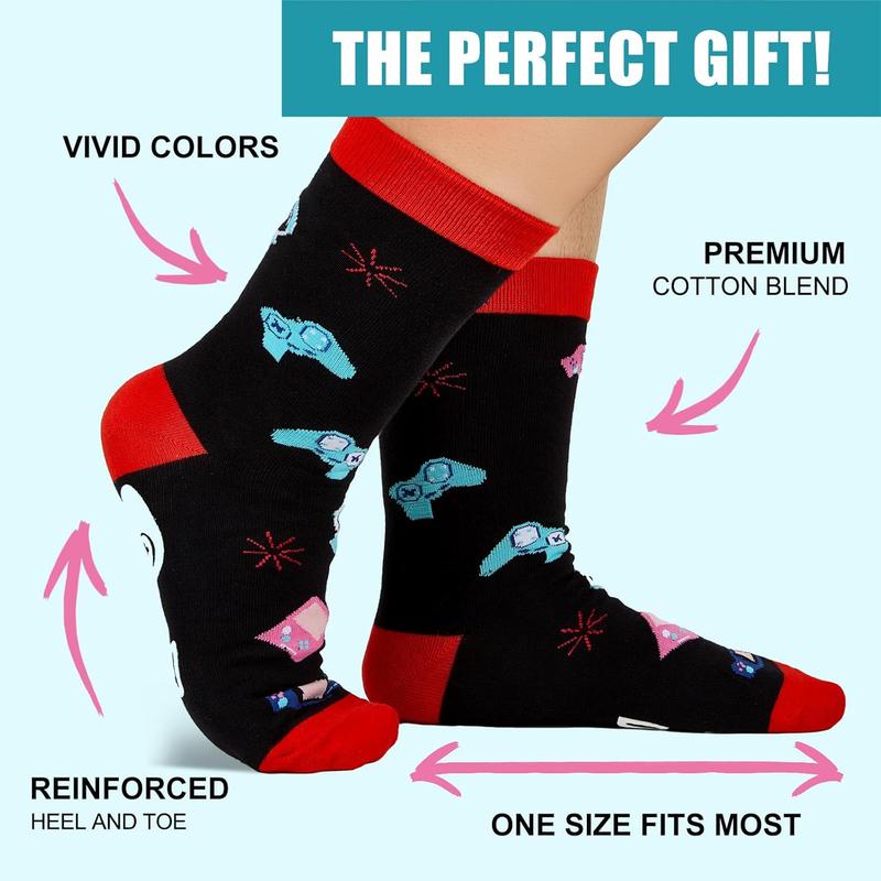 Gifts for Men, Stocking Stuffers for Adults Teens, Birthday Christmas Gifts for Men, White Elephant Gifts for Adults, Gifts for Dad Him, Teen Boy Gifts, Funny Gamer Socks