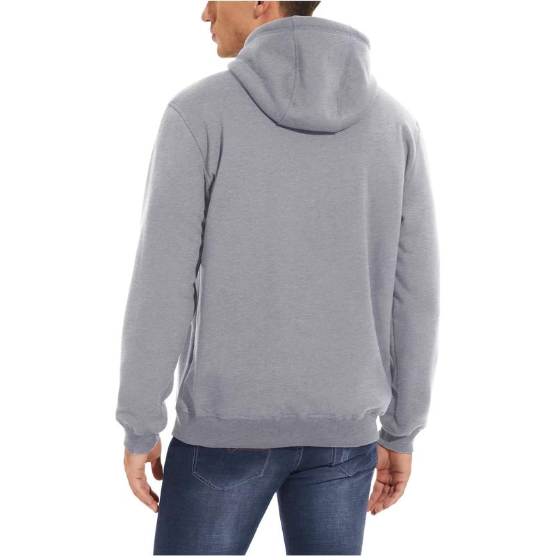 MAGCOMSEN Men's Heavy Hoodie Sherpa Fleece Lined Pullover Thick Winter Hooded Sweatshirt