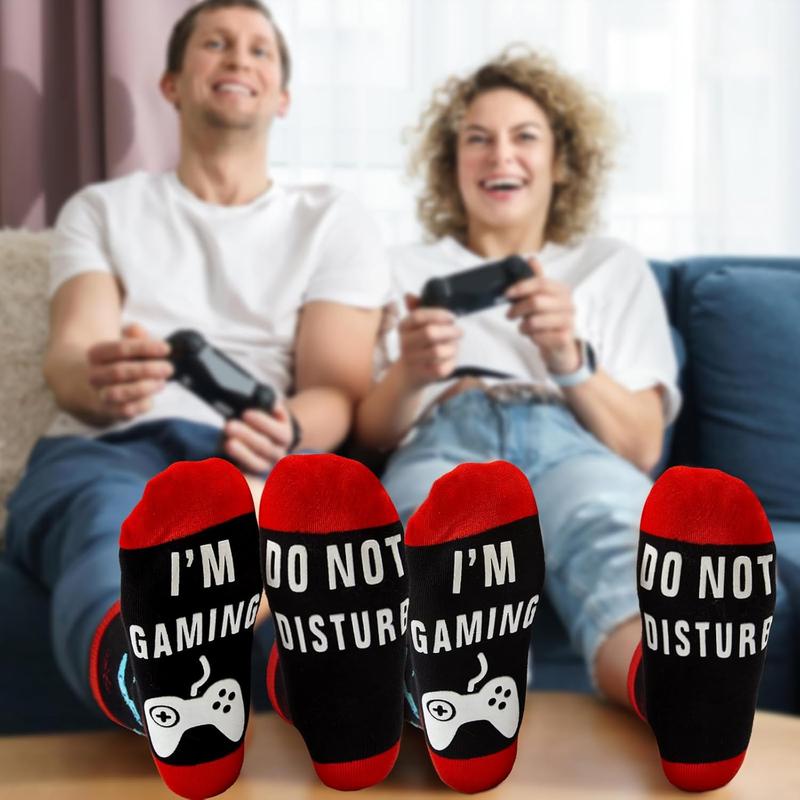 Gifts for Men, Stocking Stuffers for Adults Teens, Birthday Christmas Gifts for Men, White Elephant Gifts for Adults, Gifts for Dad Him, Teen Boy Gifts, Funny Gamer Socks