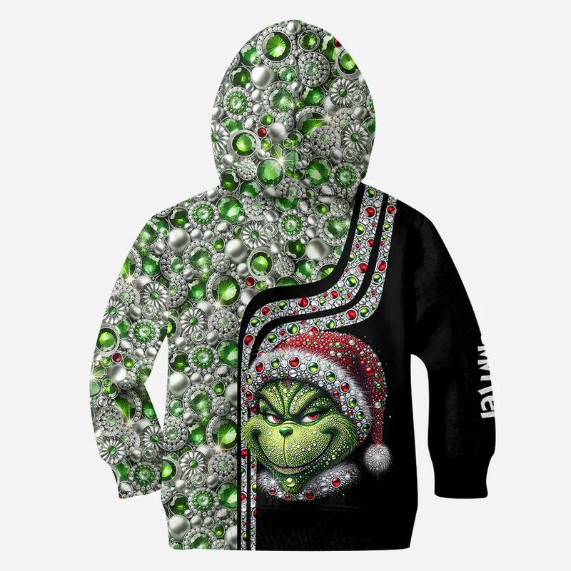 Merry Grinchmas - Personalized Stole Christmas Hoodie and Leggings