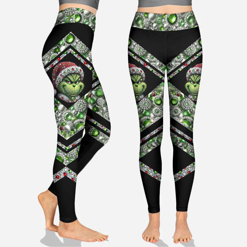 Merry Grinchmas - Personalized Stole Christmas Hoodie and Leggings