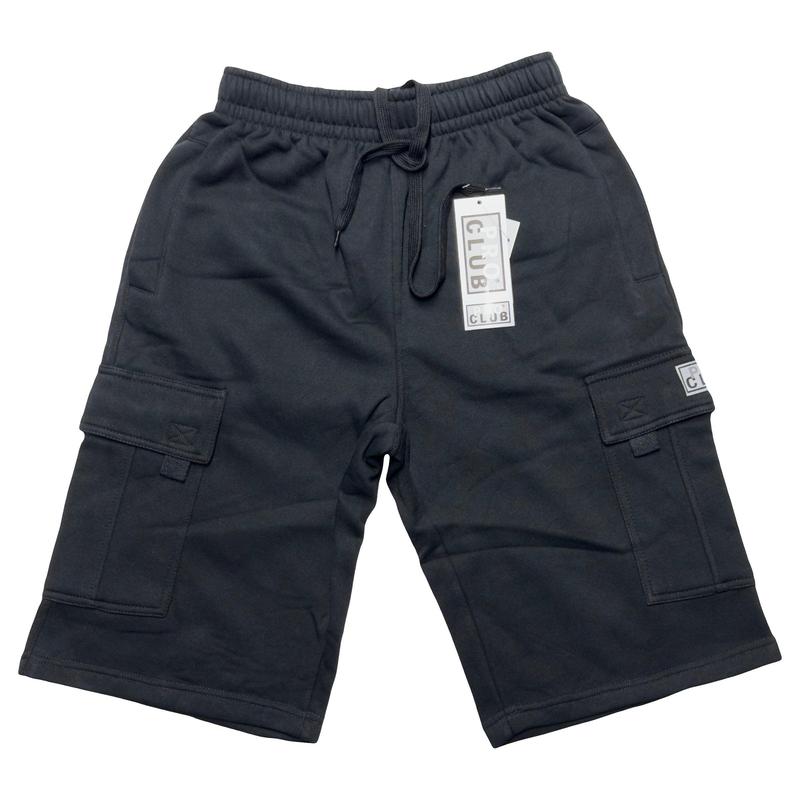 Pro Club Men's Fleece Cargo Shorts