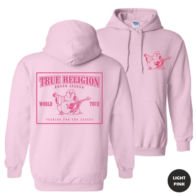 True Religion World Tour 2 sides Hoodie, True Religion Hoodie, World Tour Shirt, All size-Full Color, Gift for Him and Her casual hoodie