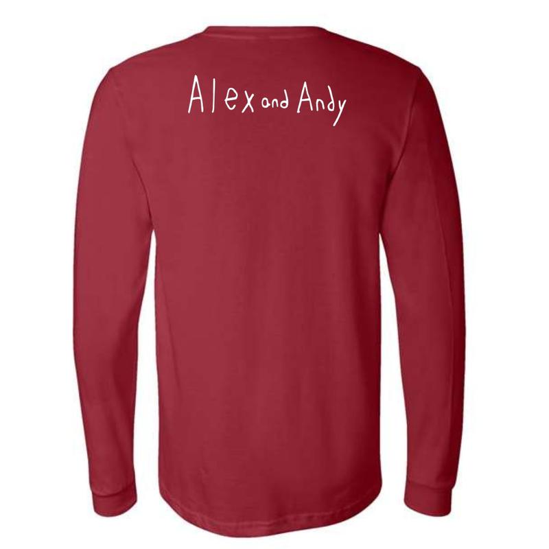 Christmas Long Sleeve Shirts - Drawn By Uncle Andy - Unisex