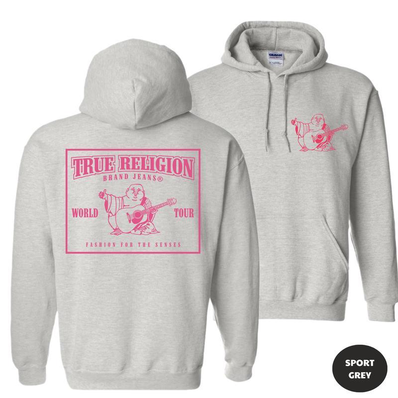 True Religion World Tour 2 sides Hoodie, True Religion Hoodie, World Tour Shirt, All size-Full Color, Gift for Him and Her casual hoodie