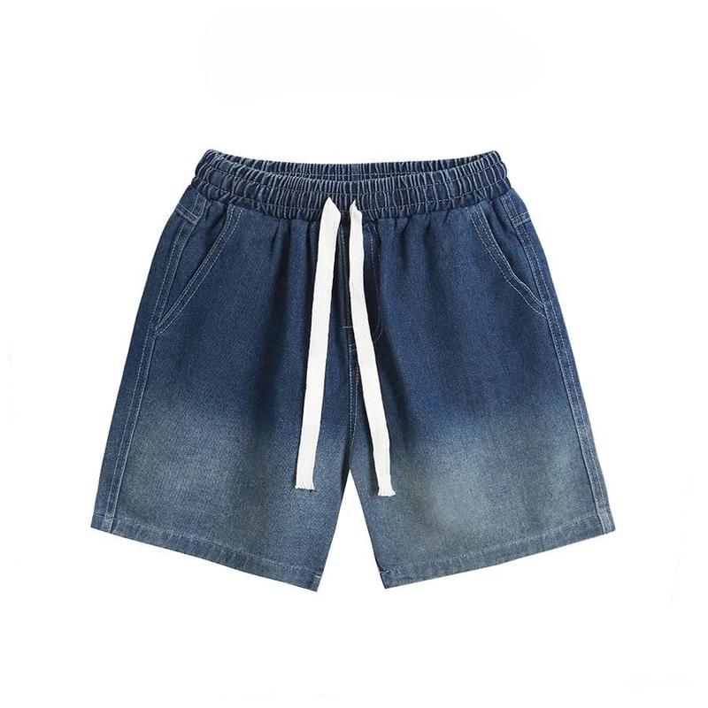 Men’s Comfortable Jean Shorts - Versatile Casual & Beach Wear Denim