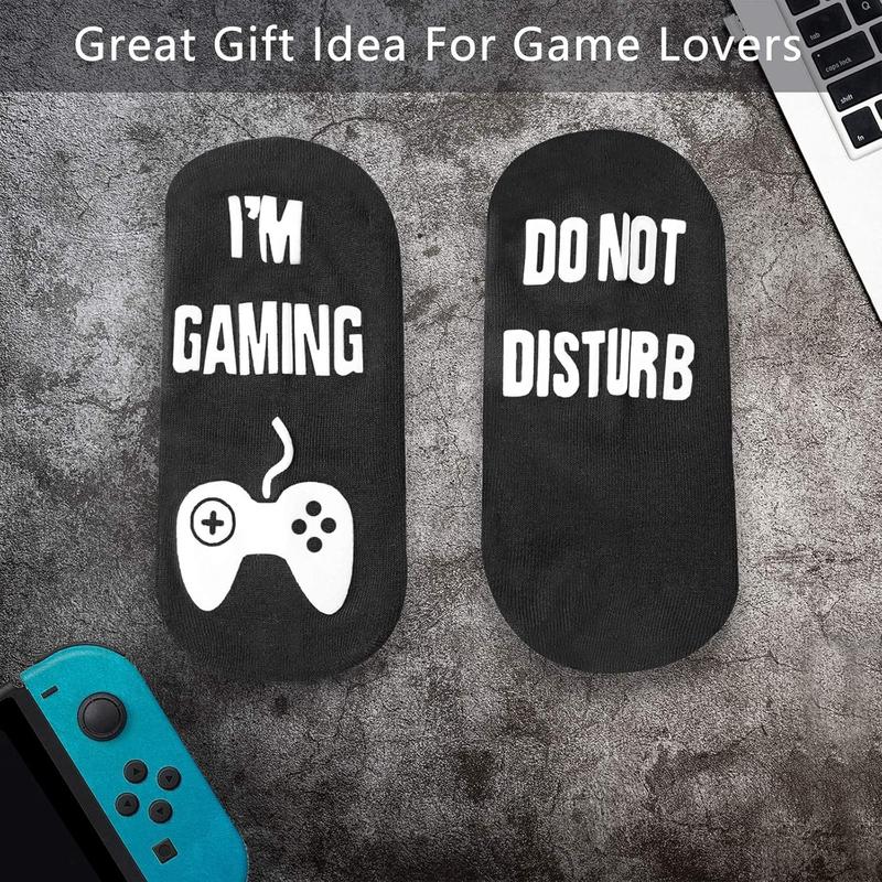 Do Not Disturb I'm Gaming Socks,Christmas Men Gifts For Men,Gamer Socks Gift For Teenage Boys,Gifts For Son,Men,Dad,Husband