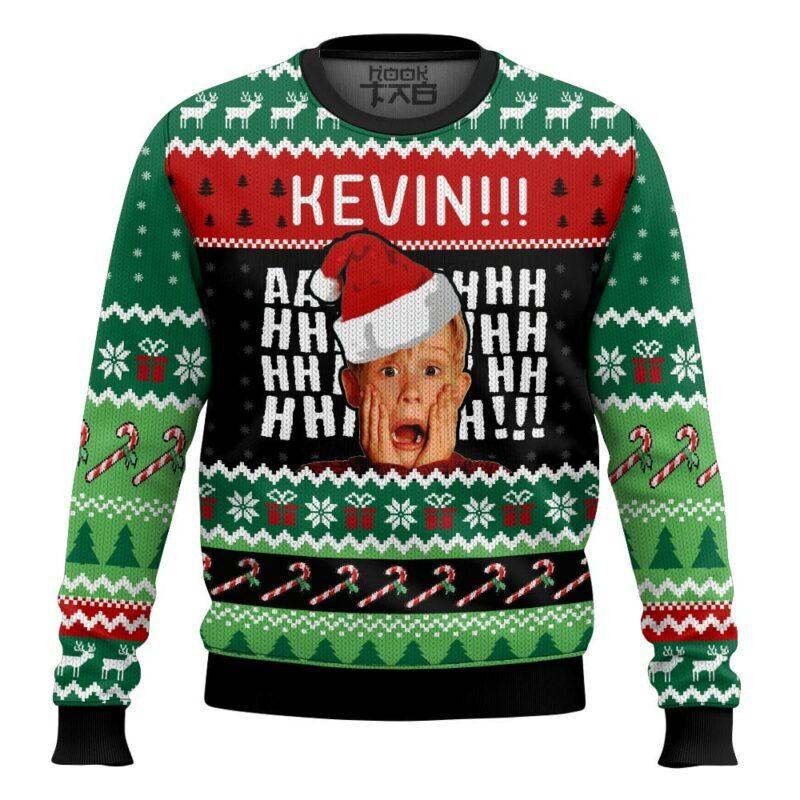 Home alone “Kevin” Christmas Ugly Sweater Ugly. Sweater