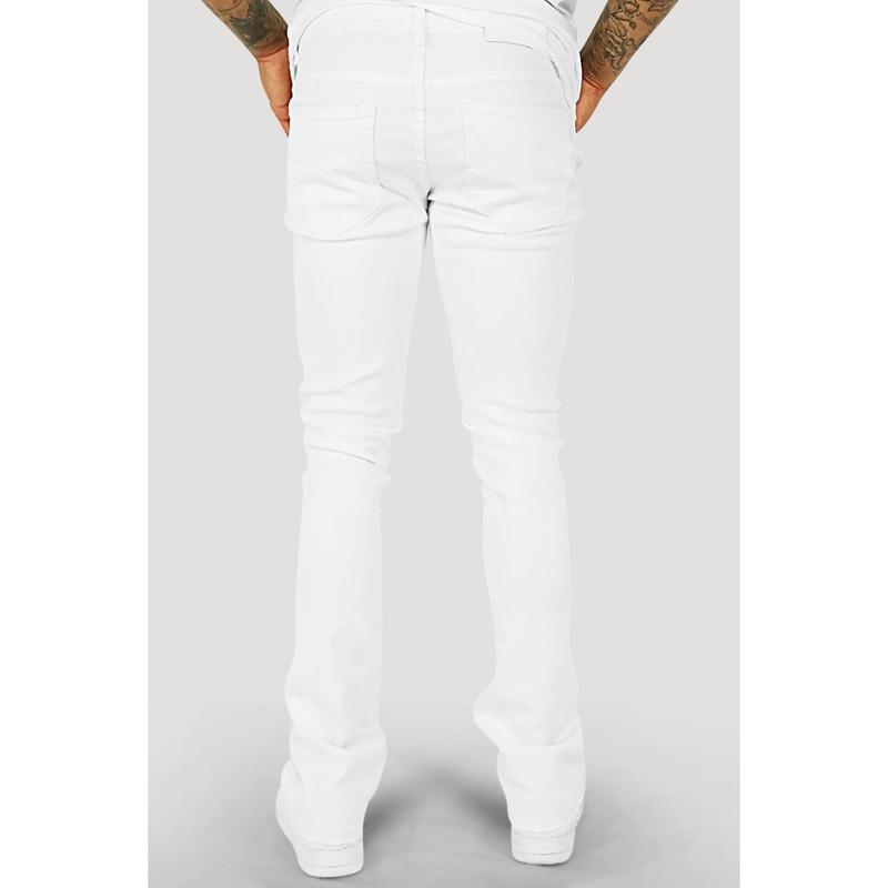 Vortex Stacked Denim (White)