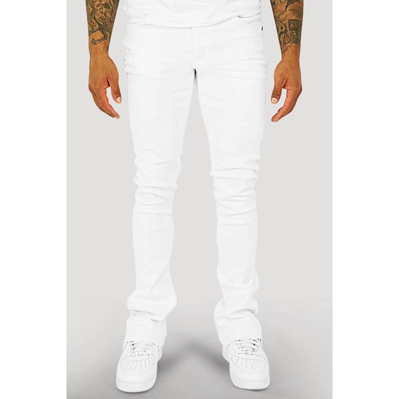 Vortex Stacked Denim (White)