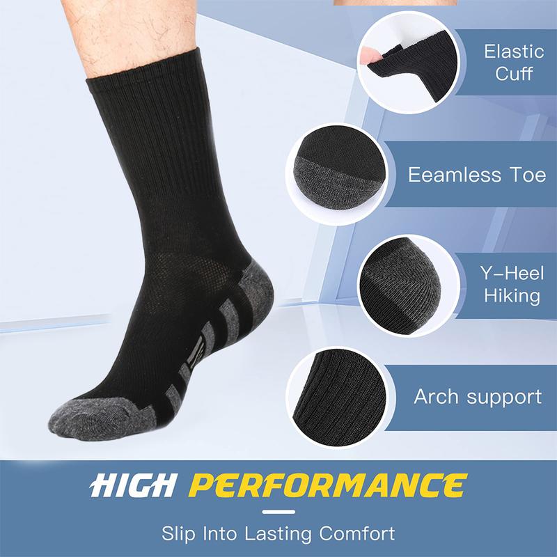 Womens Mens Socks Comfy Crew Socks Women Men Balck Socks For Men Casual Cotton Socks Sport Socks Running Socks Atheletic Socks Mens Dress Socks Breathable Tube Socks Boot Socks For Women Gifts For Mens Gifts Ideas Fabric Menswear