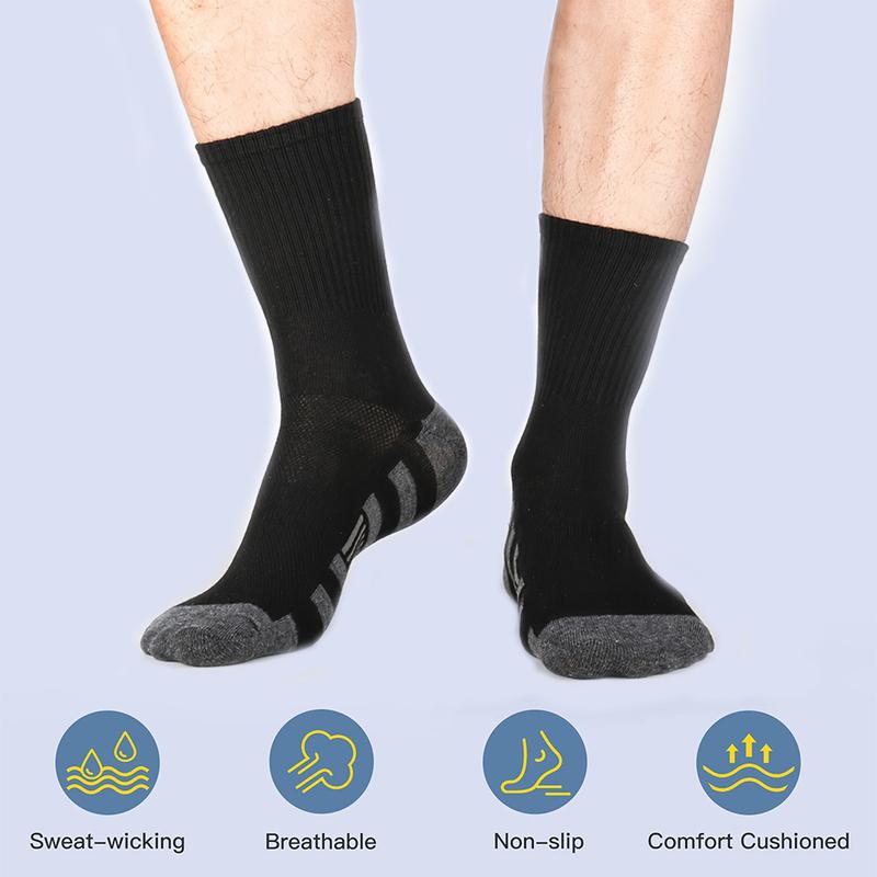 Womens Mens Socks Comfy Crew Socks Women Men Balck Socks For Men Casual Cotton Socks Sport Socks Running Socks Atheletic Socks Mens Dress Socks Breathable Tube Socks Boot Socks For Women Gifts For Mens Gifts Ideas Fabric Menswear