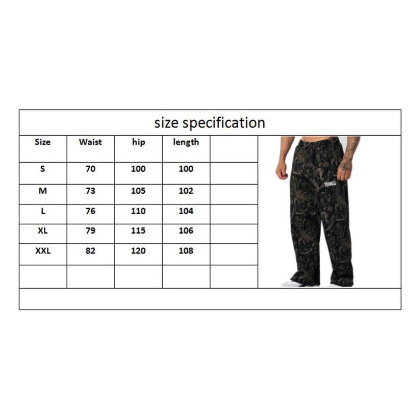 YOUNGLA new elastic straight casual sports fitness pants men's camouflage breathable sports trousers