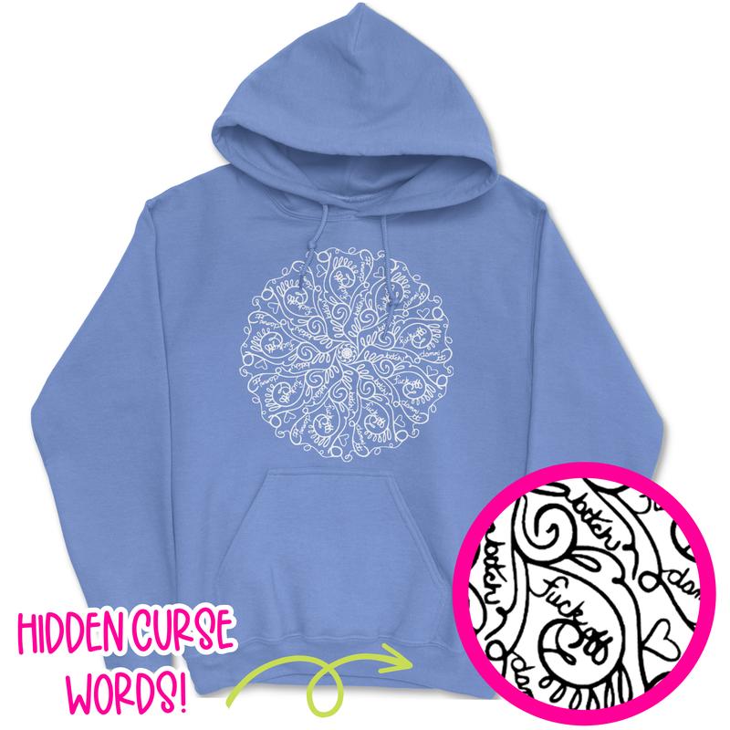 Curse Word Mandala Hoodie