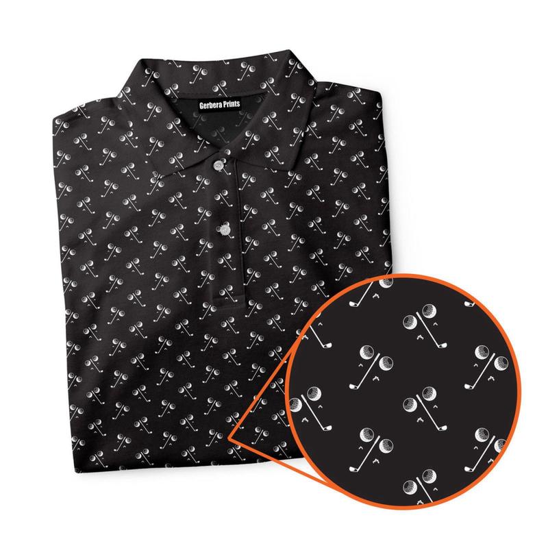 Balls & Wedge - Funny Golf Polo Shirt, Unique Men Polo Shirt, Humor Witty Gift for Golf Lover