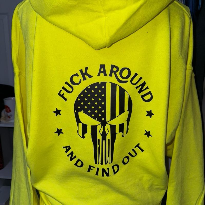 “F around and find out” unisex hoodie