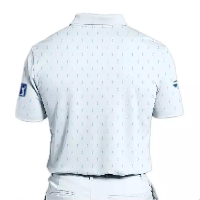 Golf Light Blue THE PLAYERS Championship Tayl0r Mad.e 3D Print Polo Shirt