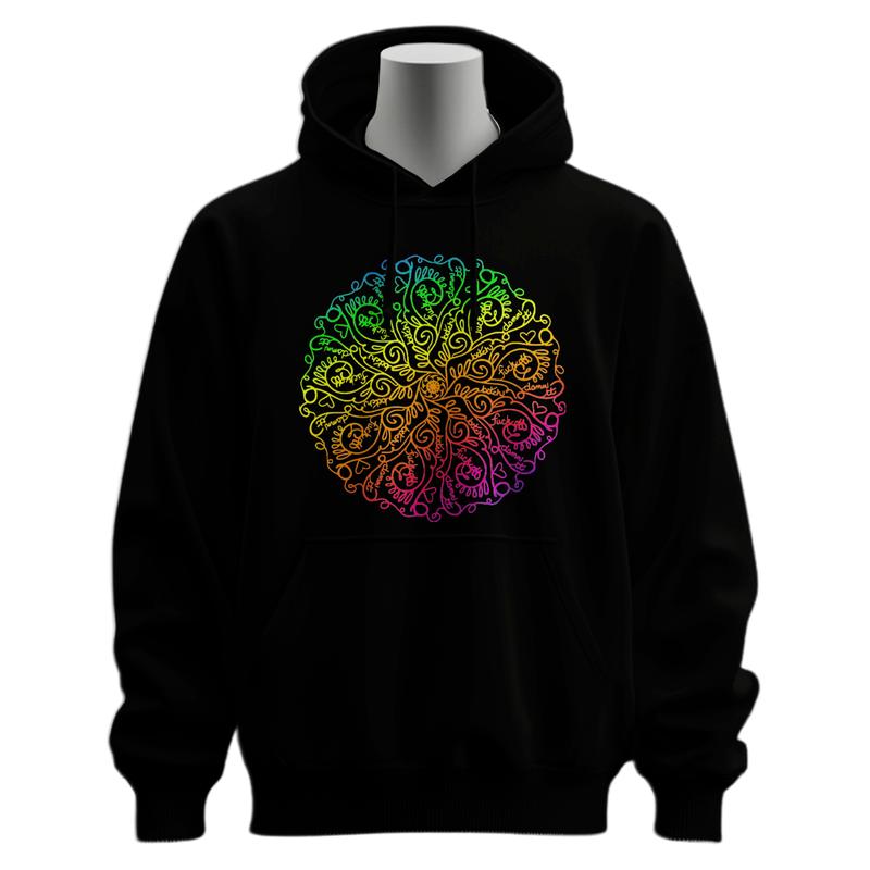 Curse Word Mandala Hoodie