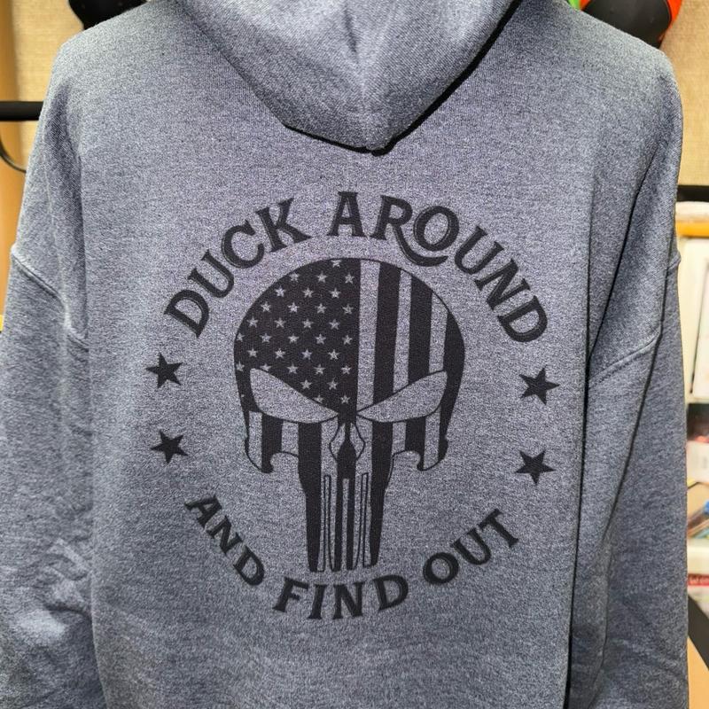 “F around and find out” unisex hoodie