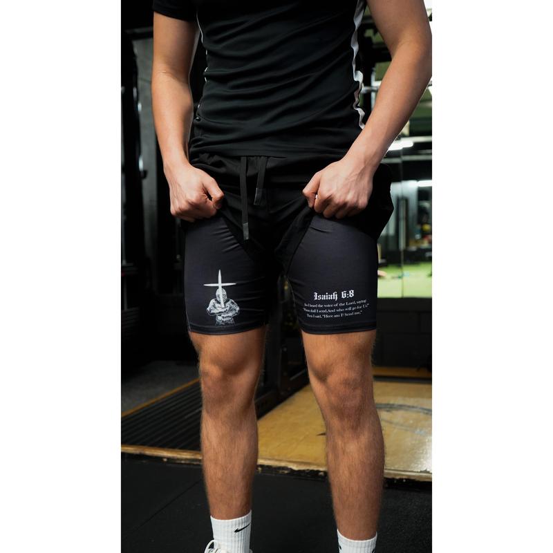 Crusader Performance Shorts - Black