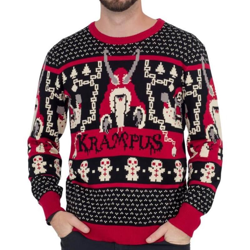 Krampus Knit Ugly Christmas Sweater